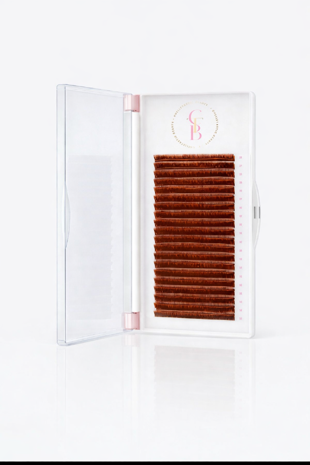 Medium Brown Lash Trays