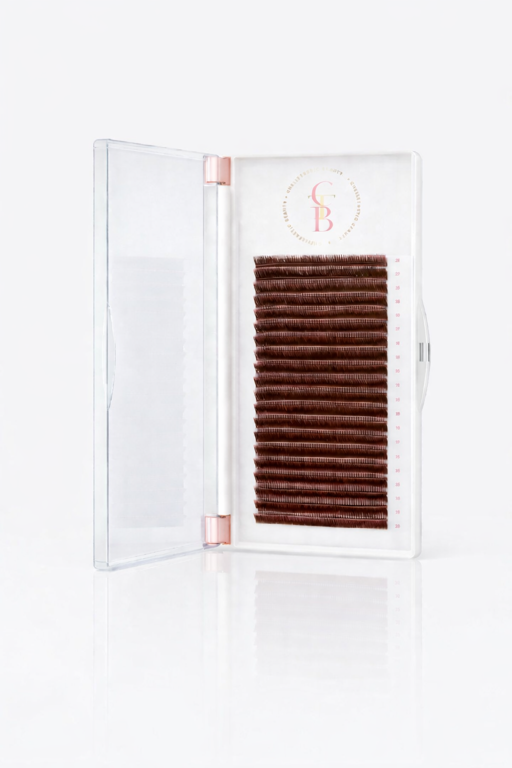 Mocha Brown Lash Trays
