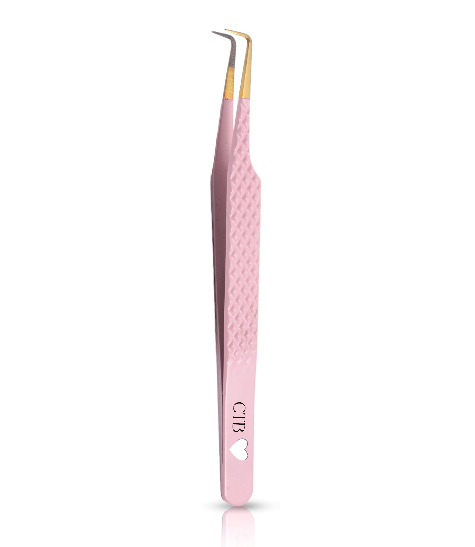 Pink Precision 90 Degree Tweezer